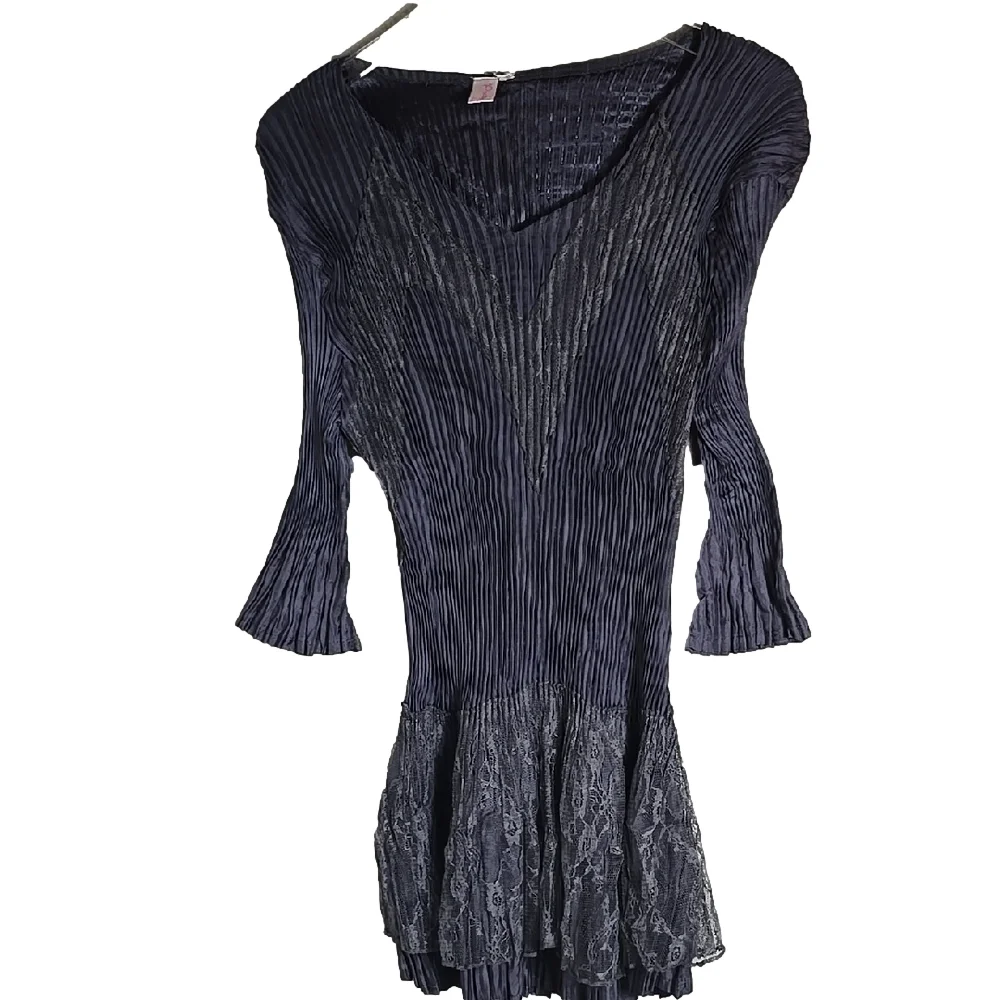 NWT Pretty Angel Blue Ribbed Fit and Flare Dress - Picture 2 of 8
